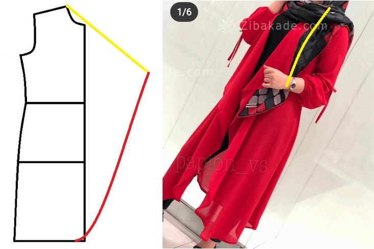 آموزش دوخت مانتو